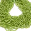 This listing is for the 5 strands of Peridot Smooth Round Beads in size of 4 mm approx,,Length: 14 inch